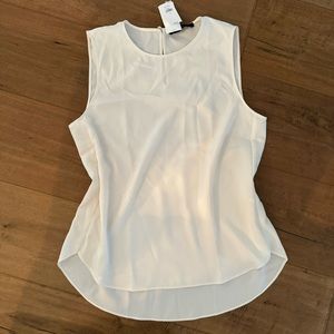 Banana Republic White Blouse